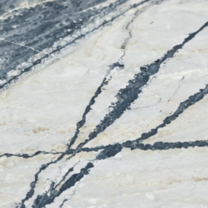 Exotic Blue Quartzite finish detail