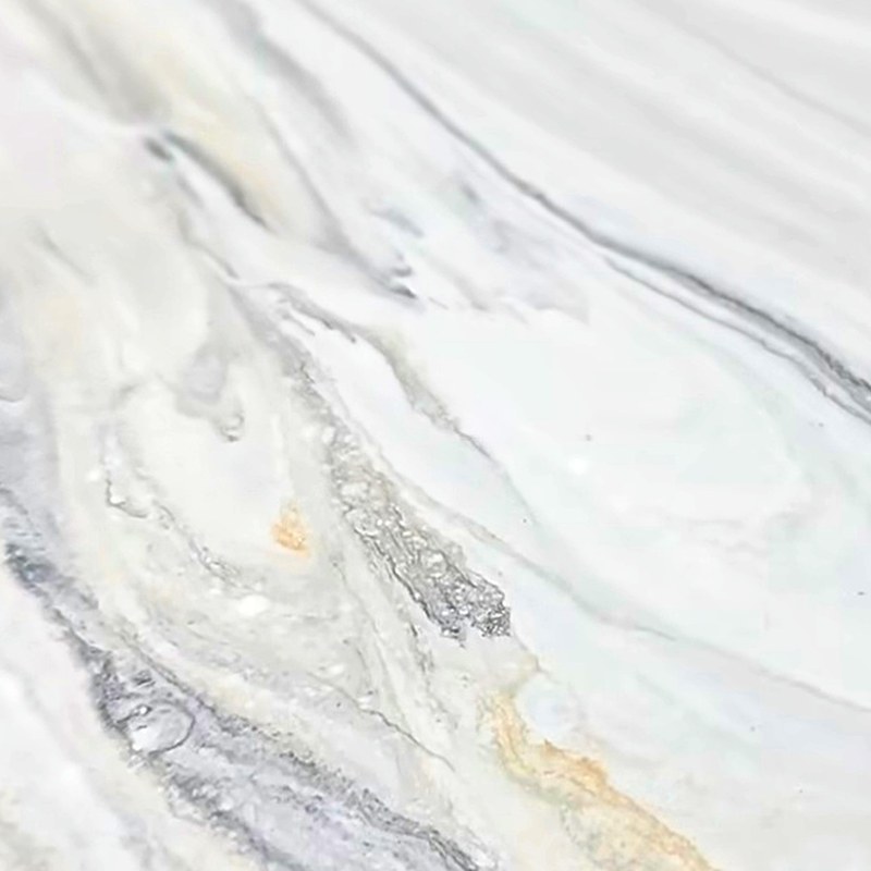 Golden Carrara finish detail