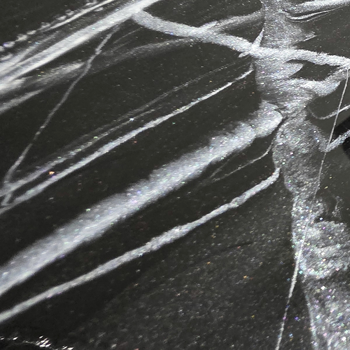 Lined Soapstone finish detail