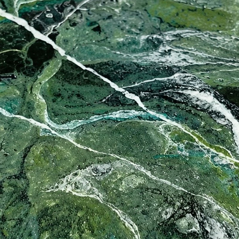 Rainforest Green finish detail