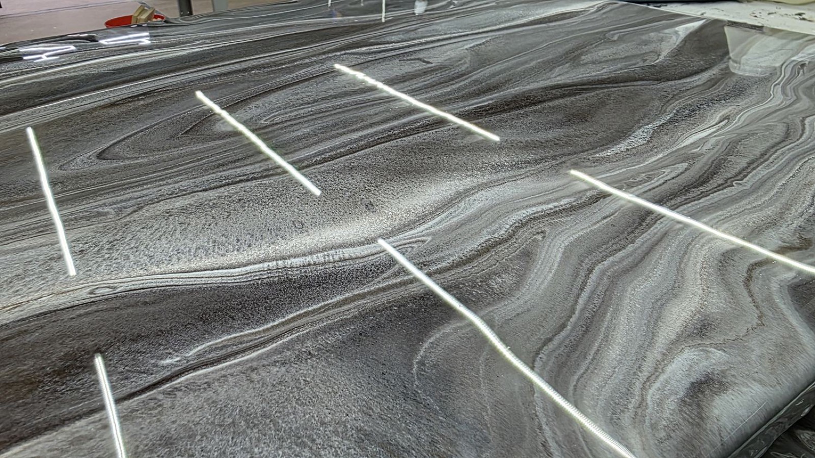 Sandstone finish detail