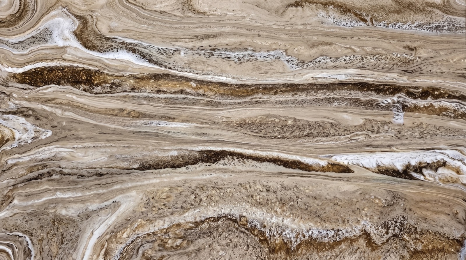 Travertine Noche finish detail