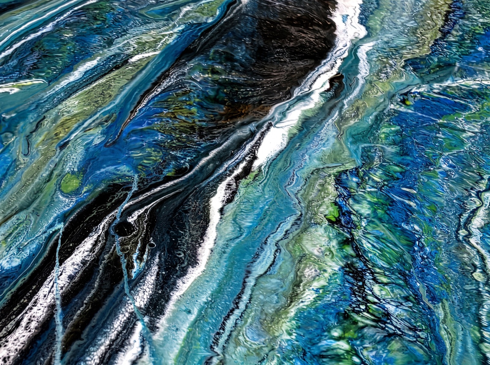 Van Gogh Granite finish detail